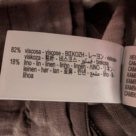 NEW Zara | Tie-Dye Wrap Pants - Picture 10 of 14